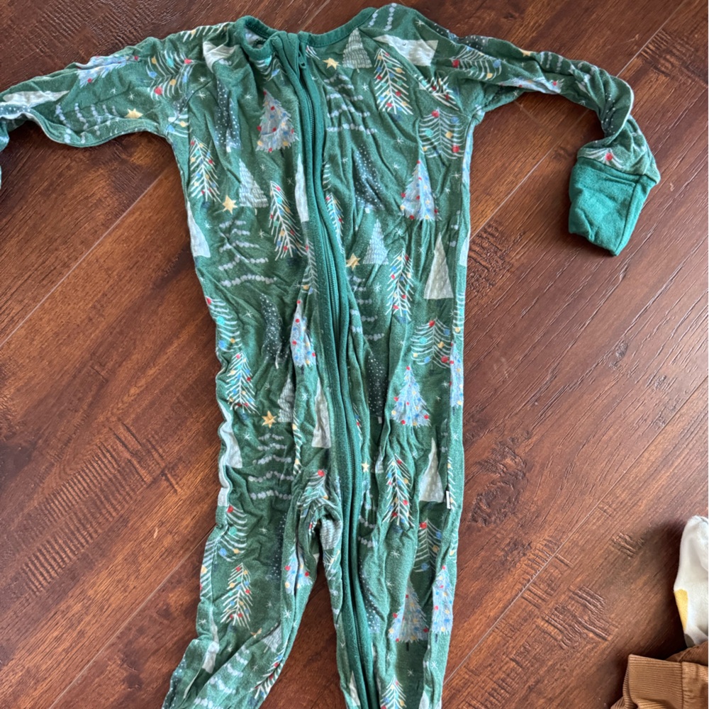 Little Sleepies Evergreen Forest Footie